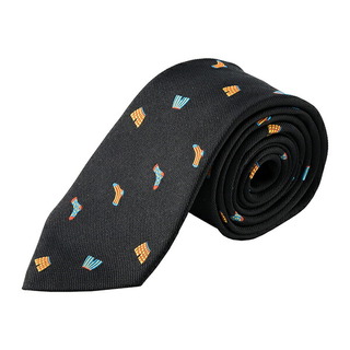 ポールスミス(Paul Smith)の新品 ポールスミス PAUL SMITH ネクタイ MENS TIE 8CM ブラックマルチ(ネクタイ)