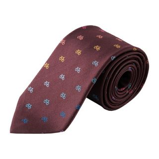 ポールスミス(Paul Smith)の新品 ポールスミス PAUL SMITH ネクタイ MENS TIE 8CM ダークレッドマルチ(ネクタイ)