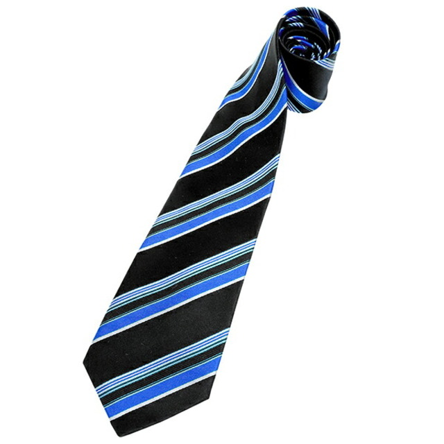 Paul Smith(ポールスミス)の新品 ポールスミス PAUL SMITH ネクタイ MENS TIE 8CM ブラック/ブルー メンズのファッション小物(ネクタイ)の商品写真