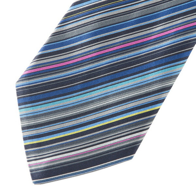 Paul Smith(ポールスミス)の新品 ポールスミス PAUL SMITH ネクタイ MEN TIE 8CM BLADE ブルー マルチ メンズのファッション小物(ネクタイ)の商品写真