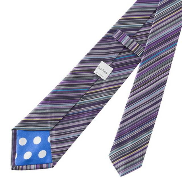 新品 ポールスミス PAUL SMITH ネクタイ MEN TIE 8CM BLADE ダークブラウン