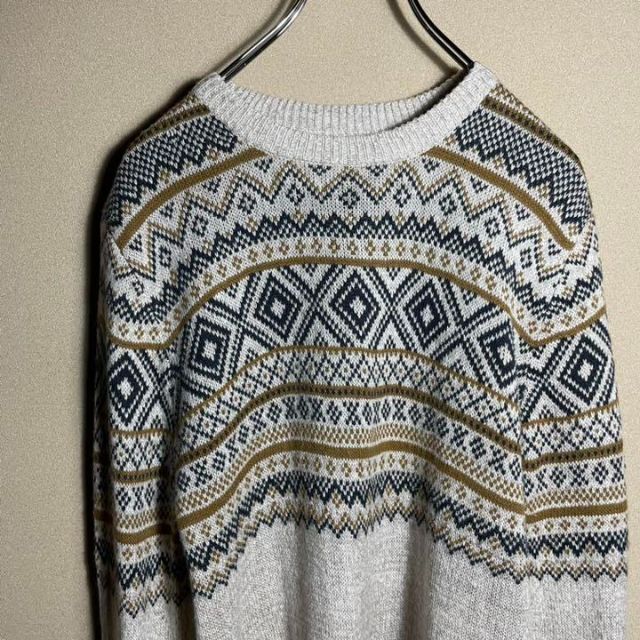 【VINTAGE】EUROPE IMPORT KNIT レトロ