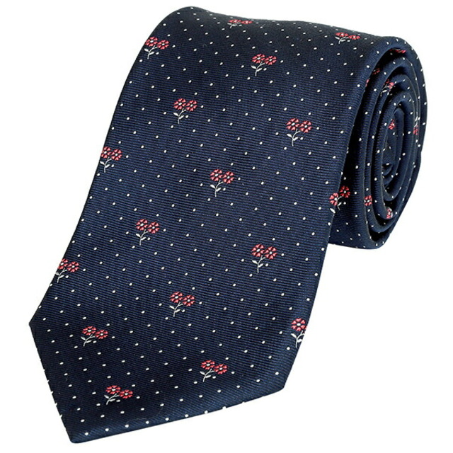 Paul Smith(ポールスミス)の新品 ポールスミス PAUL SMITH ネクタイ MENS TIE 8CM ネイビー/レッド メンズのファッション小物(ネクタイ)の商品写真