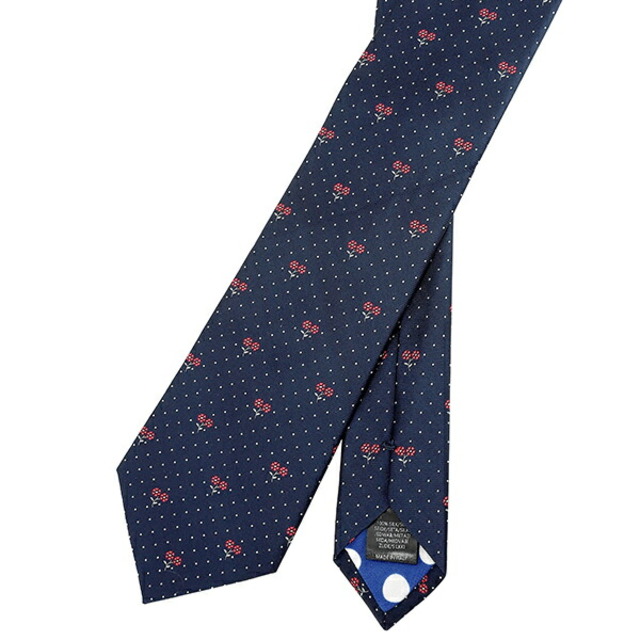 Paul Smith(ポールスミス)の新品 ポールスミス PAUL SMITH ネクタイ MENS TIE 8CM ネイビー/レッド メンズのファッション小物(ネクタイ)の商品写真