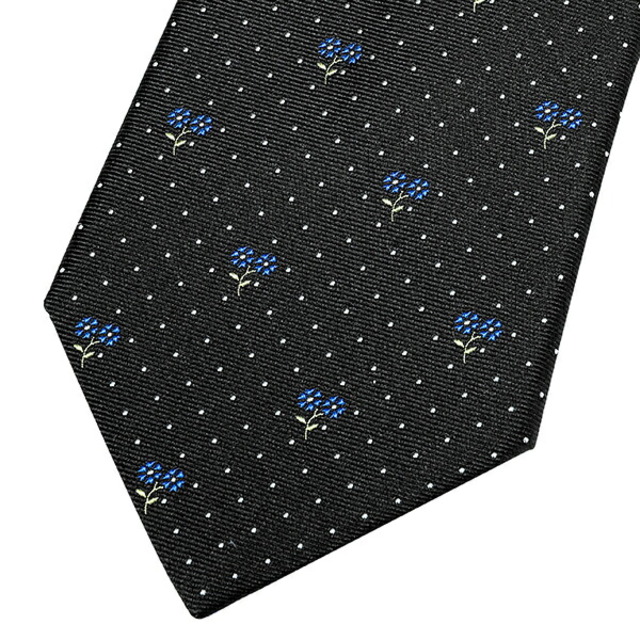 Paul Smith(ポールスミス)の新品 ポールスミス PAUL SMITH ネクタイ MENS TIE 8CM ブラック/ブルー メンズのファッション小物(ネクタイ)の商品写真