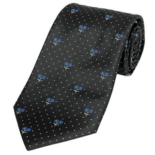 ポールスミス(Paul Smith)の新品 ポールスミス PAUL SMITH ネクタイ MENS TIE 8CM ブラック/ブルー(ネクタイ)