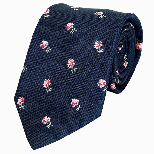 Paul Smith(ポールスミス)の新品 ポールスミス PAUL SMITH ネクタイ MENS TIE 8CM ネイビー/ピンク メンズのファッション小物(ネクタイ)の商品写真