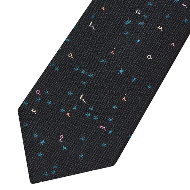 新品 ポールスミス PAUL SMITH ネクタイ MENS TIE 8CM ネイビー