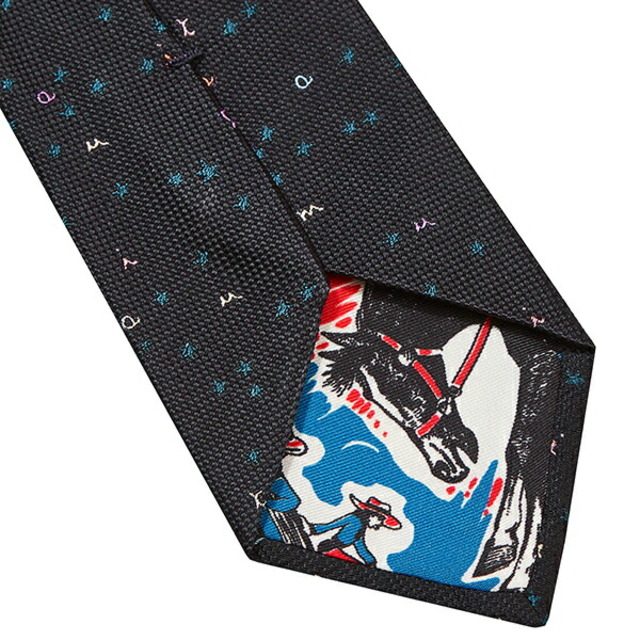 新品 ポールスミス PAUL SMITH ネクタイ MENS TIE 8CM ネイビー