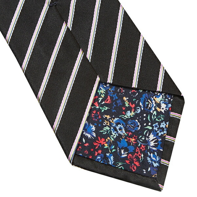 Paul Smith(ポールスミス)の新品 ポールスミス PAUL SMITH ネクタイ MENS TIE 8CM ブラック メンズのファッション小物(ネクタイ)の商品写真