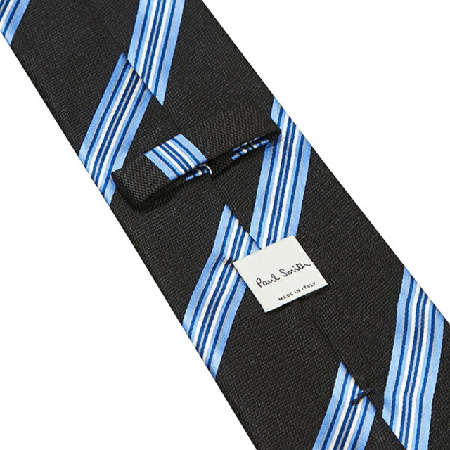 Paul Smith(ポールスミス)の新品 ポールスミス PAUL SMITH ネクタイ MENS TIE 8CM ブラック/ブルー メンズのファッション小物(ネクタイ)の商品写真