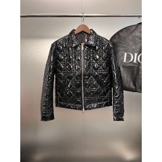 Dior - 入手困難☆DIOR カナージュ パテントラムスキン ブルゾン Dior - 入手困難☆DIOR カナージュ パテントラムスキン ブルゾン