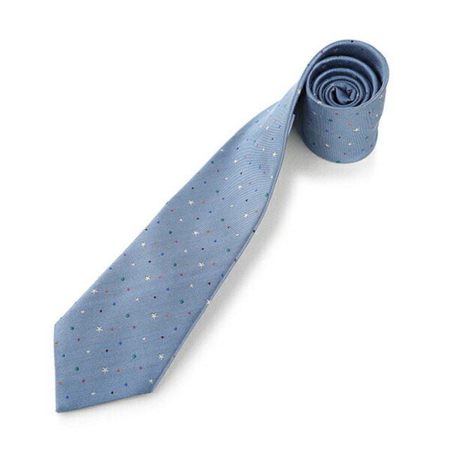 Paul Smith(ポールスミス)の新品 ポールスミス PAUL SMITH ネクタイ DOT MENS TIE 8CM ライトブルー 水色 メンズのファッション小物(ネクタイ)の商品写真