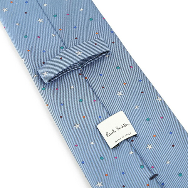 Paul Smith(ポールスミス)の新品 ポールスミス PAUL SMITH ネクタイ DOT MENS TIE 8CM ライトブルー 水色 メンズのファッション小物(ネクタイ)の商品写真