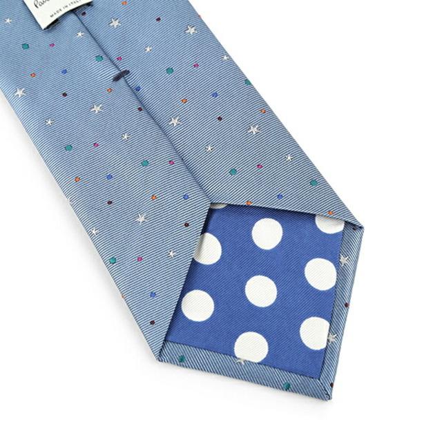 Paul Smith(ポールスミス)の新品 ポールスミス PAUL SMITH ネクタイ DOT MENS TIE 8CM ライトブルー 水色 メンズのファッション小物(ネクタイ)の商品写真