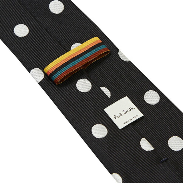 新品 ポールスミス PAUL SMITH ネクタイ TIE SPOT ブラック - ネクタイ