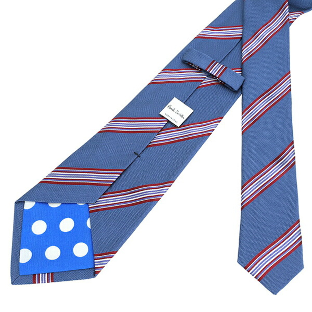 Paul Smith(ポールスミス)の新品 ポールスミス PAUL SMITH ネクタイ MENS TIE 8CM ブルー 青 レッド 赤 メンズのファッション小物(ネクタイ)の商品写真