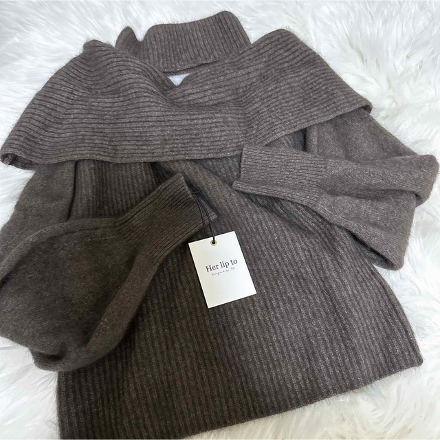 Multi-Way Wool-Blend Sweater/Herlipto