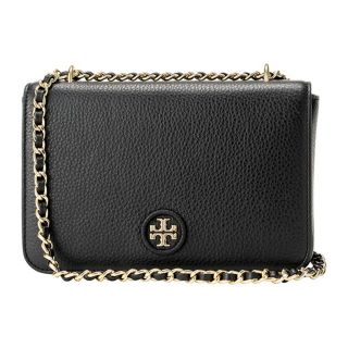 トリーバーチ(Tory Burch)の新品 トリーバーチ TORY BURCH ショルダーバッグ ホイップステッチ ロゴ ブラック　黒(ショルダーバッグ)