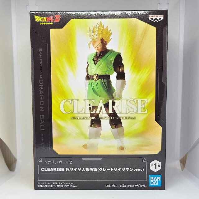 BANPRESTO(バンプレスト)のドラゴンボール Z  CLEARISE 超サイヤ人孫悟飯 グレートサイヤマン エンタメ/ホビーのフィギュア(アニメ/ゲーム)の商品写真