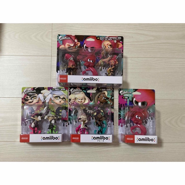 新品　未使用　スプラトゥーン　amiibo　セット売りおもちゃ/ぬいぐるみ