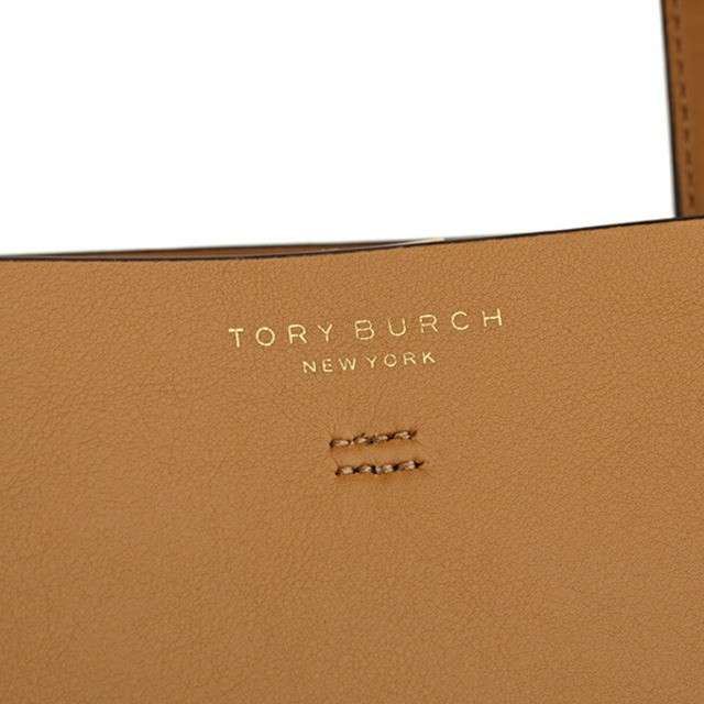 Tory Burch(トリーバーチ)の新品 トリーバーチ TORY BURCH トートバッグ ブロック ティー ブラウン 茶 レディースのバッグ(トートバッグ)の商品写真