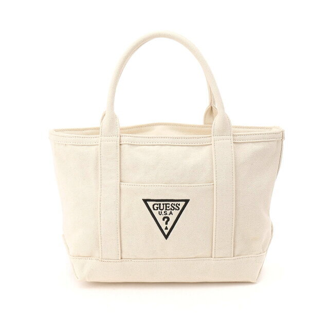 GUESS(ゲス)の【キナリ(CRE)】(U)DERRY Canvas Tote レディースのバッグ(トートバッグ)の商品写真