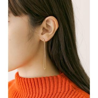 サニーレーベル(Sonny Label)の【ゴールド】スウィングチェーンピアス(ピアス)