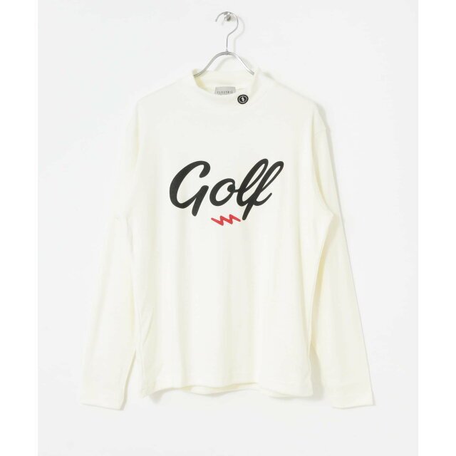 Sonny Label(サニーレーベル)の【OFF WHITE】ELECTRIC GOLF GOLF LOGO MOCK NECK LONG-SLEEVE メンズのトップス(Tシャツ/カットソー(半袖/袖なし))の商品写真