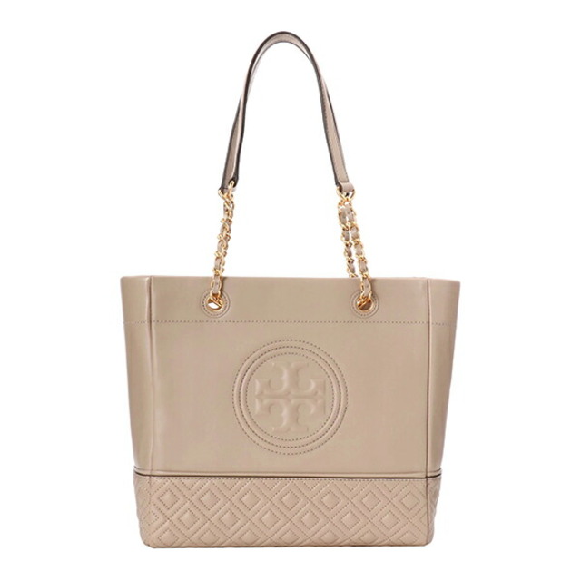 新品 トリーバーチ TORY BURCH トートバッグ フレミング ベージュ系