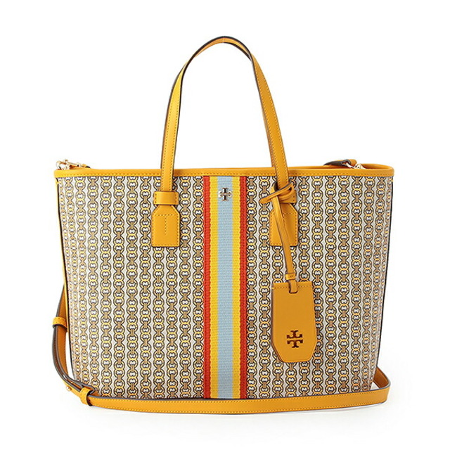 新品 トリーバーチ TORY BURCH トートバッグ ジェミニリンク デイリリー