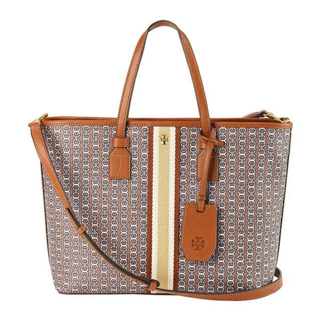 新品 トリーバーチ TORY BURCH トートバッグ ジェミニリンク ライトアンバー108-120cm本体重量