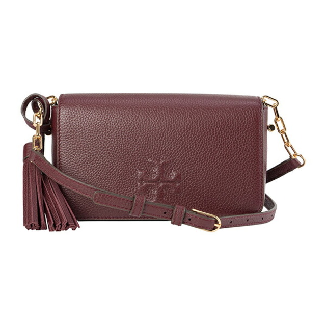 新品 トリーバーチ TORY BURCH ショルダーバッグ テア インペリアルガーネット