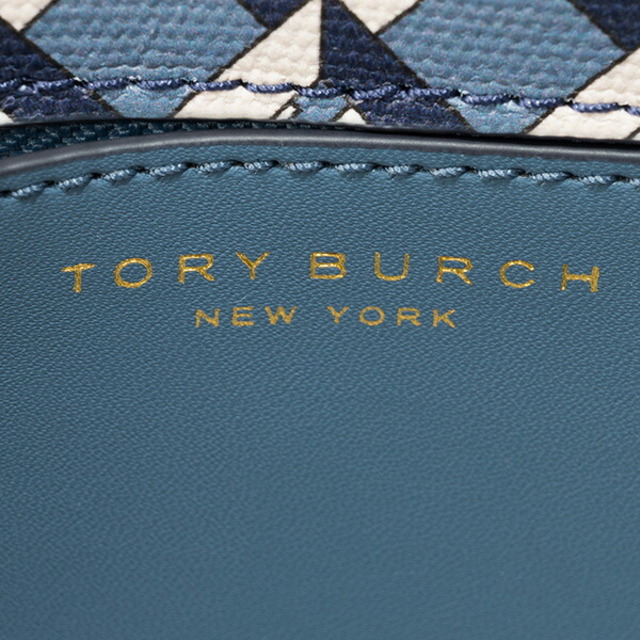 Tory Burch(トリーバーチ)の新品 トリーバーチ TORY BURCH トートバッグ ジオ ロゴ ネイビー 紺 レディースのバッグ(トートバッグ)の商品写真