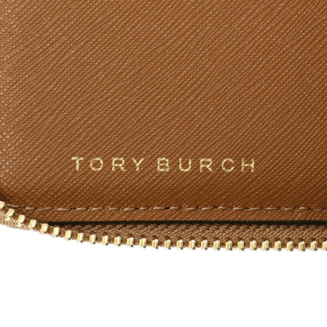 新品 トリーバーチ TORY BURCH 長財布 エマーソン ブラウン系