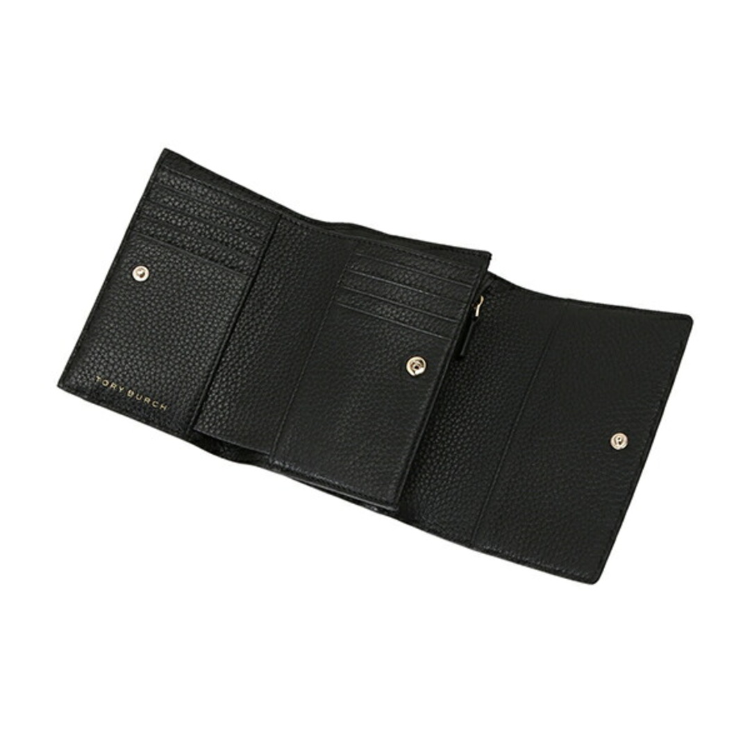 新品 トリーバーチ TORY BURCH 3つ折り財布 テア ブラック 黒