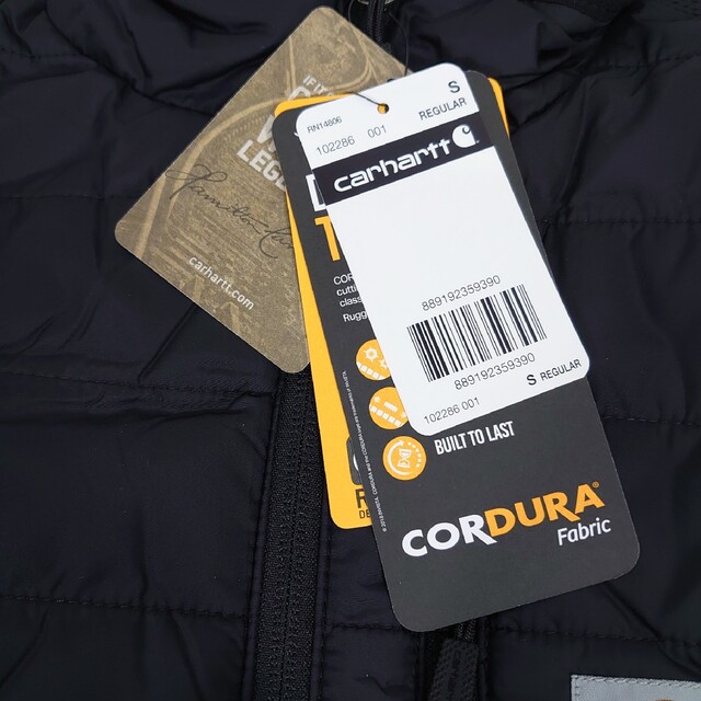 carhartt(カーハート)の【S】Carhartt カーハート/ギリアムベスト/Black メンズのジャケット/アウター(ダウンベスト)の商品写真