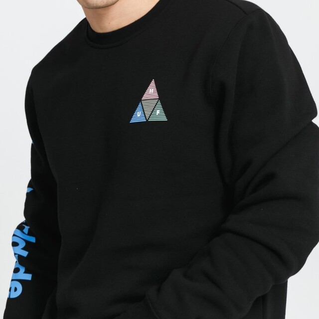 HUF(ハフ)の【M】HUF ハフ クルースエット トレーナー/PRISM TT CREW メンズのトップス(スウェット)の商品写真