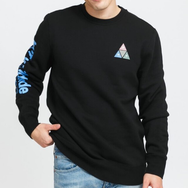 HUF - 【M】HUF ハフ クルースエット トレーナー/PRISM TT CREWの通販