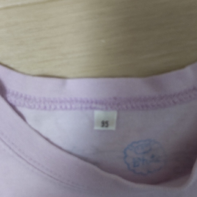 95 薄手ロンT キッズ/ベビー/マタニティのキッズ服女の子用(90cm~)(Tシャツ/カットソー)の商品写真