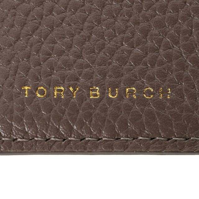 新品 トリーバーチ TORY BURCH 3つ折り財布 マグロウ シルバーメイプル