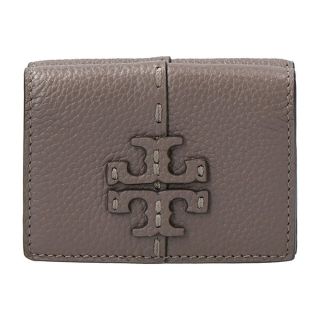 トリーバーチ(Tory Burch)の新品 トリーバーチ TORY BURCH 3つ折り財布 マグロウ シルバーメイプル(財布)