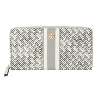 トリーバーチ(Tory Burch)の新品 トリーバーチ TORY BURCH 長財布 ティー ザグ フレンチグレー(財布)