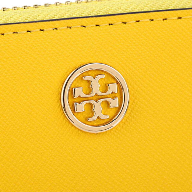 新品 トリーバーチ TORY BURCH 長財布 ロビンソン レモンドロップ約18cm本体重量