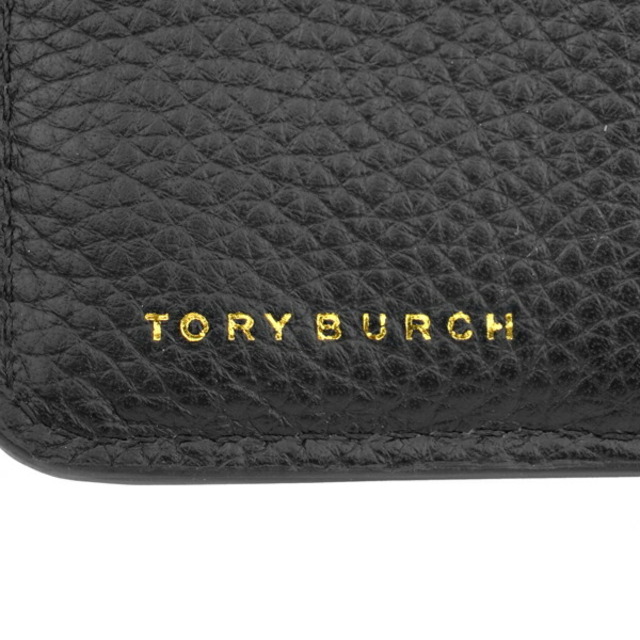 新品 トリーバーチ TORY BURCH 2つ折り財布 マグロウ ブラック約9×105×2本体重量