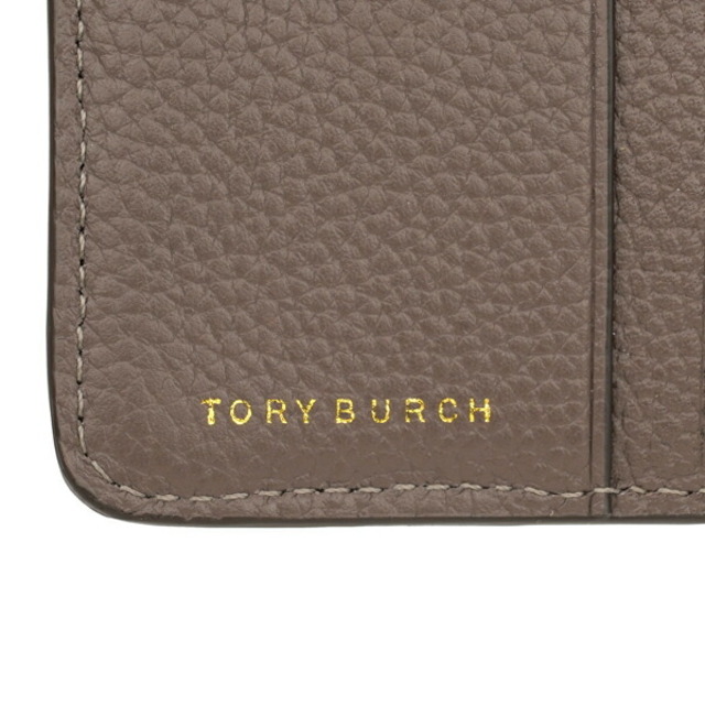 新品 トリーバーチ TORY BURCH 2つ折り財布 マグロウ シルバーメープル