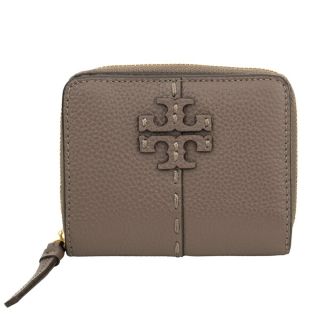 トリーバーチ(Tory Burch)の新品 トリーバーチ TORY BURCH 2つ折り財布 マグロウ シルバーメープル(財布)