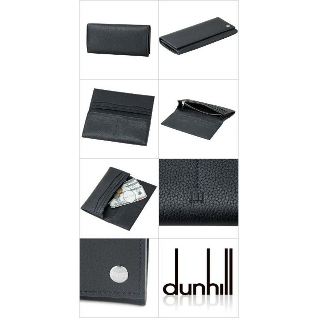 Dunhill(ダンヒル)の新品 ダンヒル dunhill 長財布 ボストン ネイビー メンズのファッション小物(長財布)の商品写真
