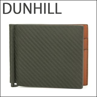 ダンヒル(Dunhill)の新品 ダンヒル dunhill 2つ折り財布 シャーシ ダークグリーン(折り財布)