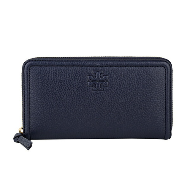 新品 トリーバーチ TORY BURCH 長財布 テア ロイヤルネイビー